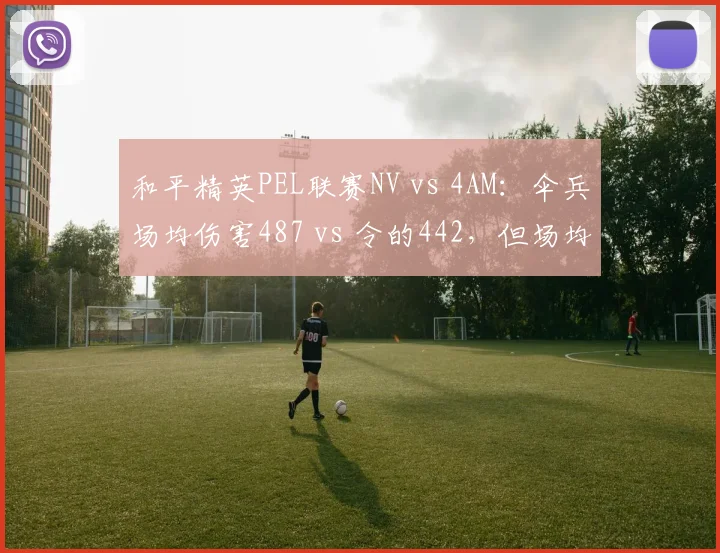 和平精英PEL联赛NV vs 4AM：伞兵场均伤害487 vs 令的442，但场均存活时间落后15秒